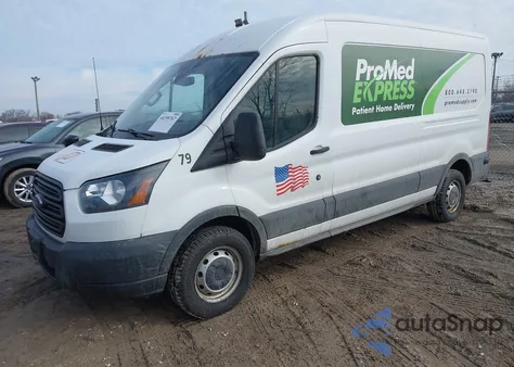 2016 Ford Transit-250 z USA, uszkodzony, nr VIN 1FTYR2CM5GKA73026